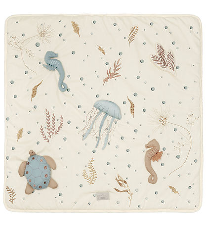 Cam Cam Krabbeldecke - 80x80 cm - Sea Garden