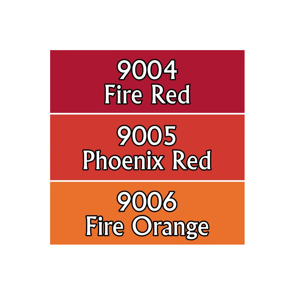 Reaper Master Series Paints Triads: Fire Colors