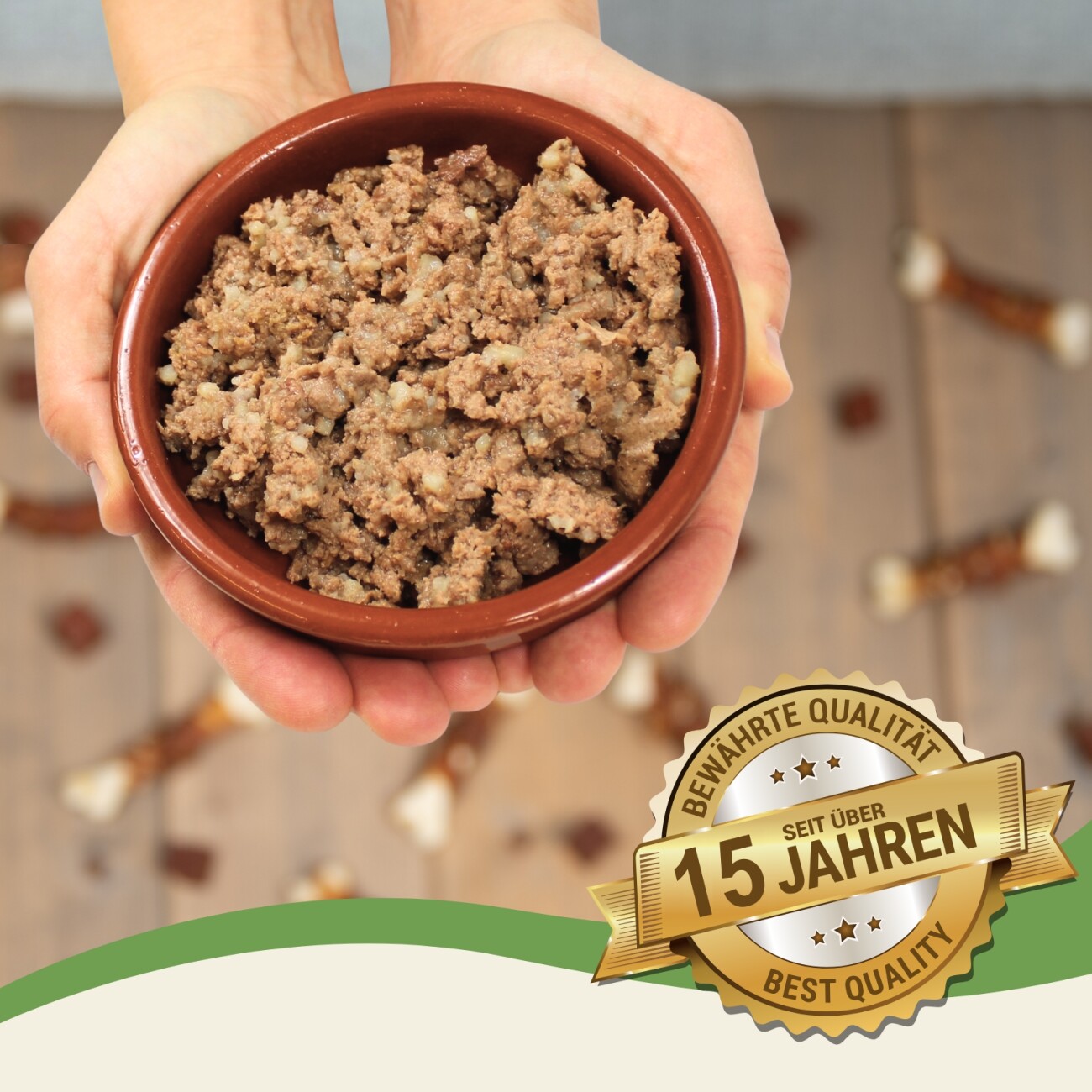 Lyra Pet Lecker.Pet Josie's Saftige Fleischmahlzeit Sensitiv mit Pute & Reis Hundefutter Nassfutter 6x800 g