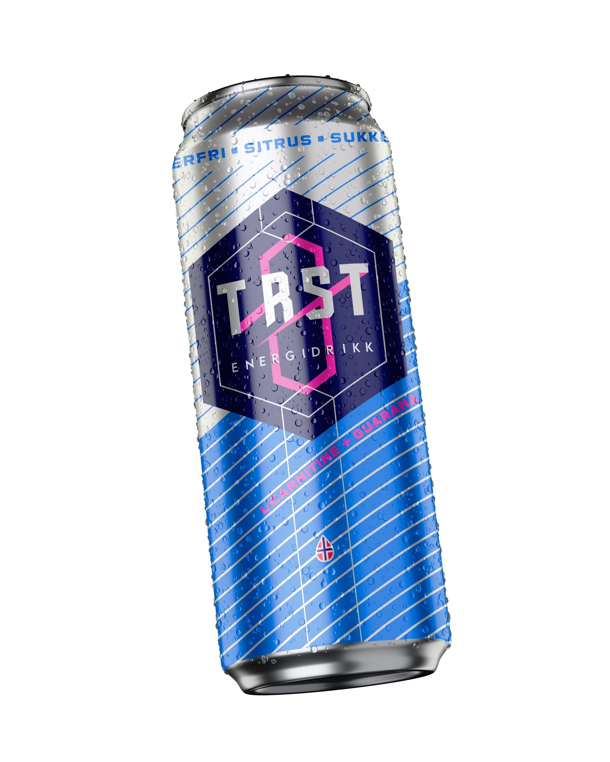 TØRST Energidrikk Sukkerfri Sitrus 24x500ml