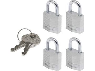 MASTER LOCK 9120EURQNOP, Luggage key lock, Alle merker, Aluminium, Aluminium, Stål, Ryggsekk, Stresskoffert, Duffelbag, Laptop bag, Koffert, Sport ba