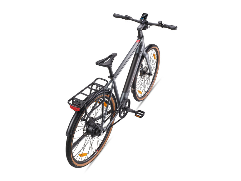 E-bike City UH220 titaniumgrijs 28