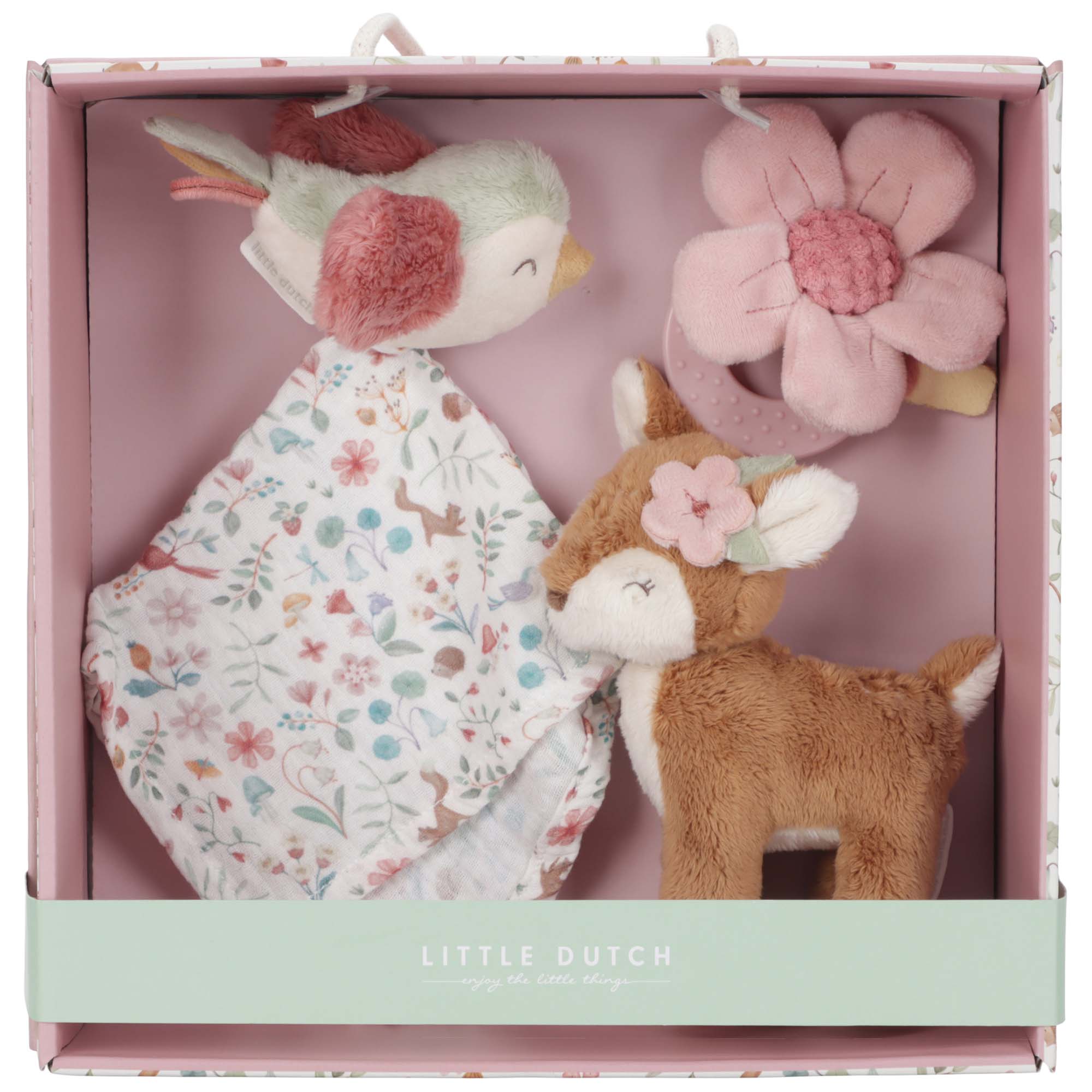Little Dutch giftset knuffels Fairy Garden multi - shop nu - Prénatal
