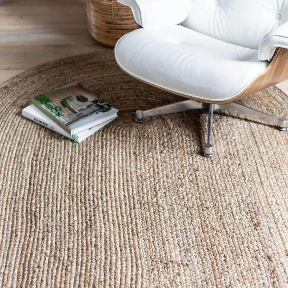 EVA Interior vloerkleed ovaal jute - naturel - 200 x 300 cm