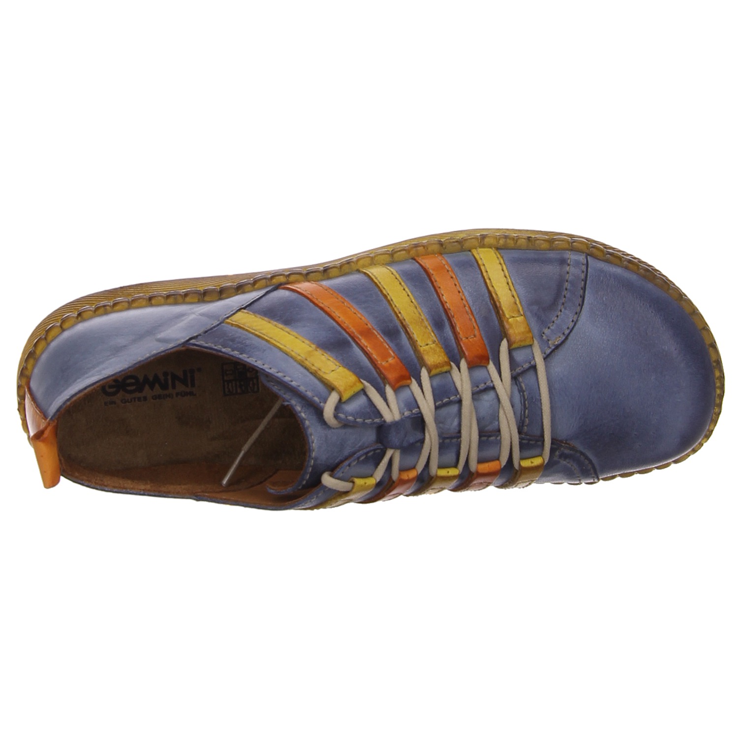 Gemini Schnürschuh jeansblau blau