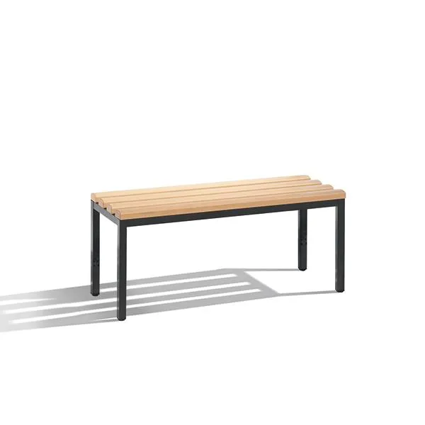 Bænk, CP Basic, bøg/antracit, 42 x 100 x 35,3 cm