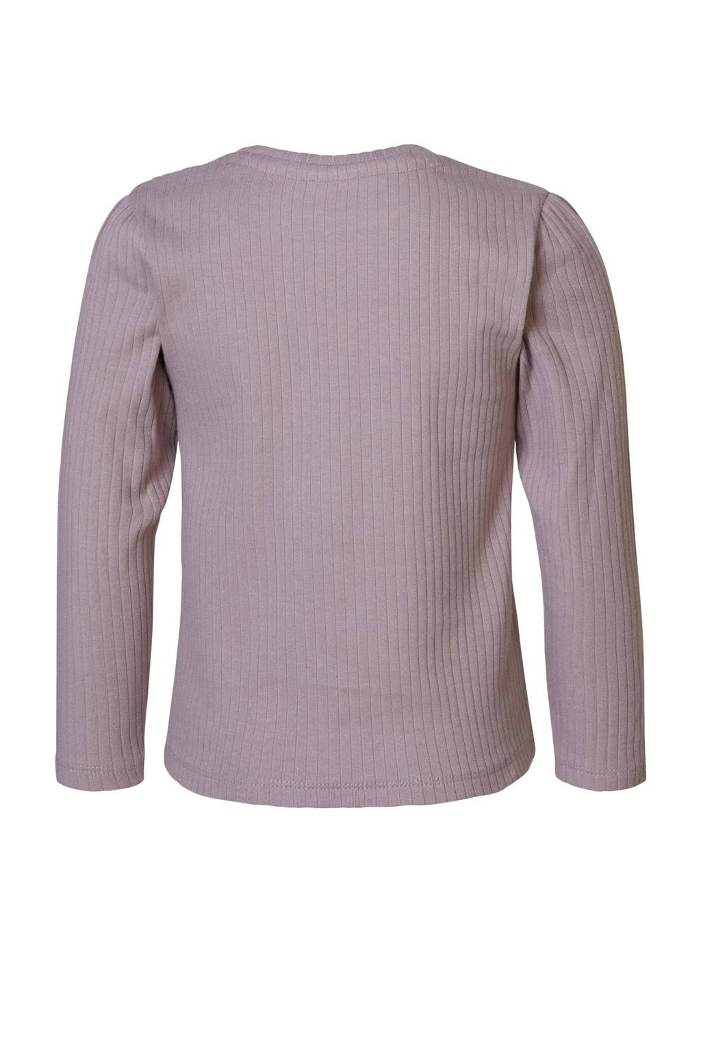 Noppies longsleeve met grafische print en textuur lila