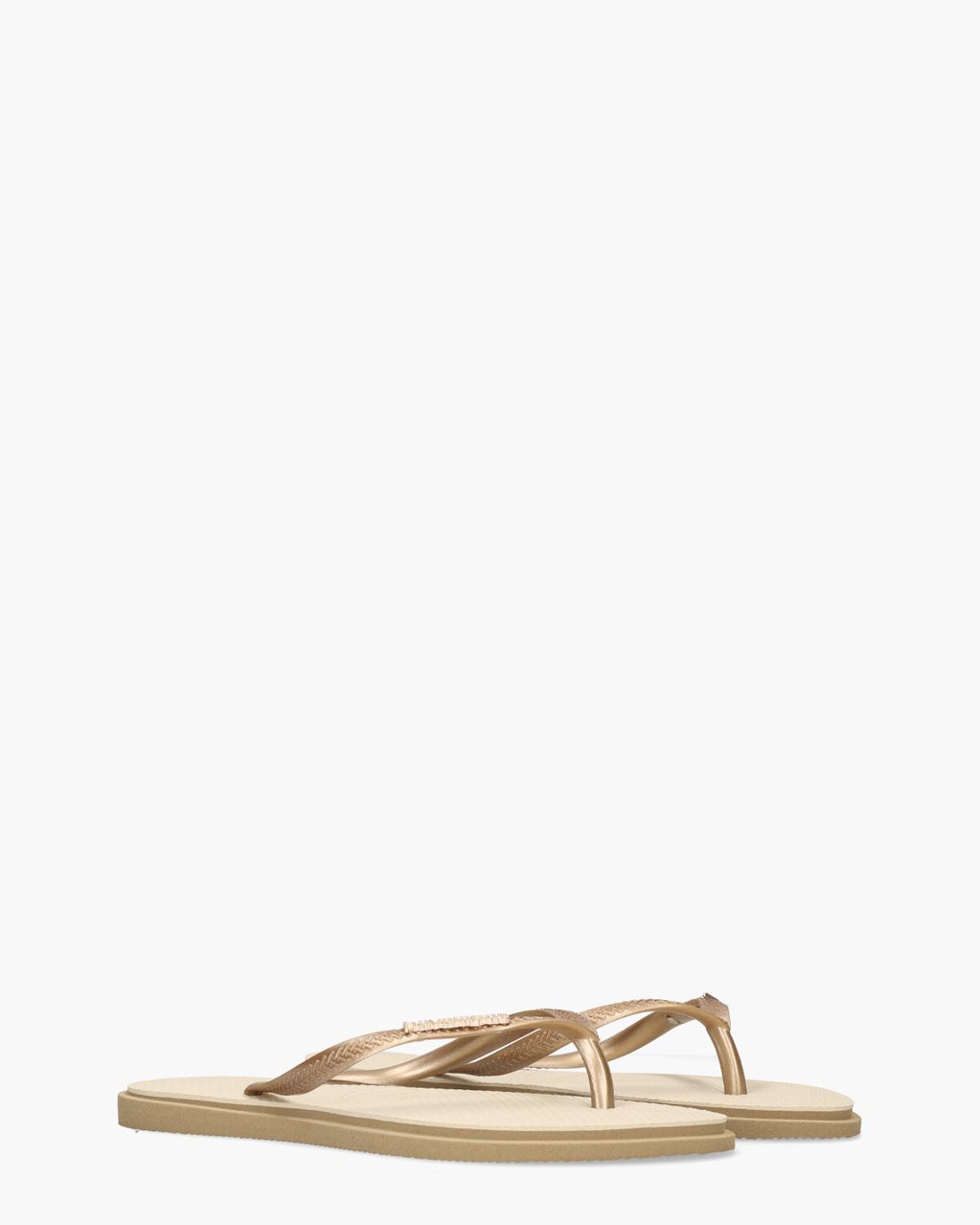 Havaianas Slim Point Roségoud/Beige Damesslippers