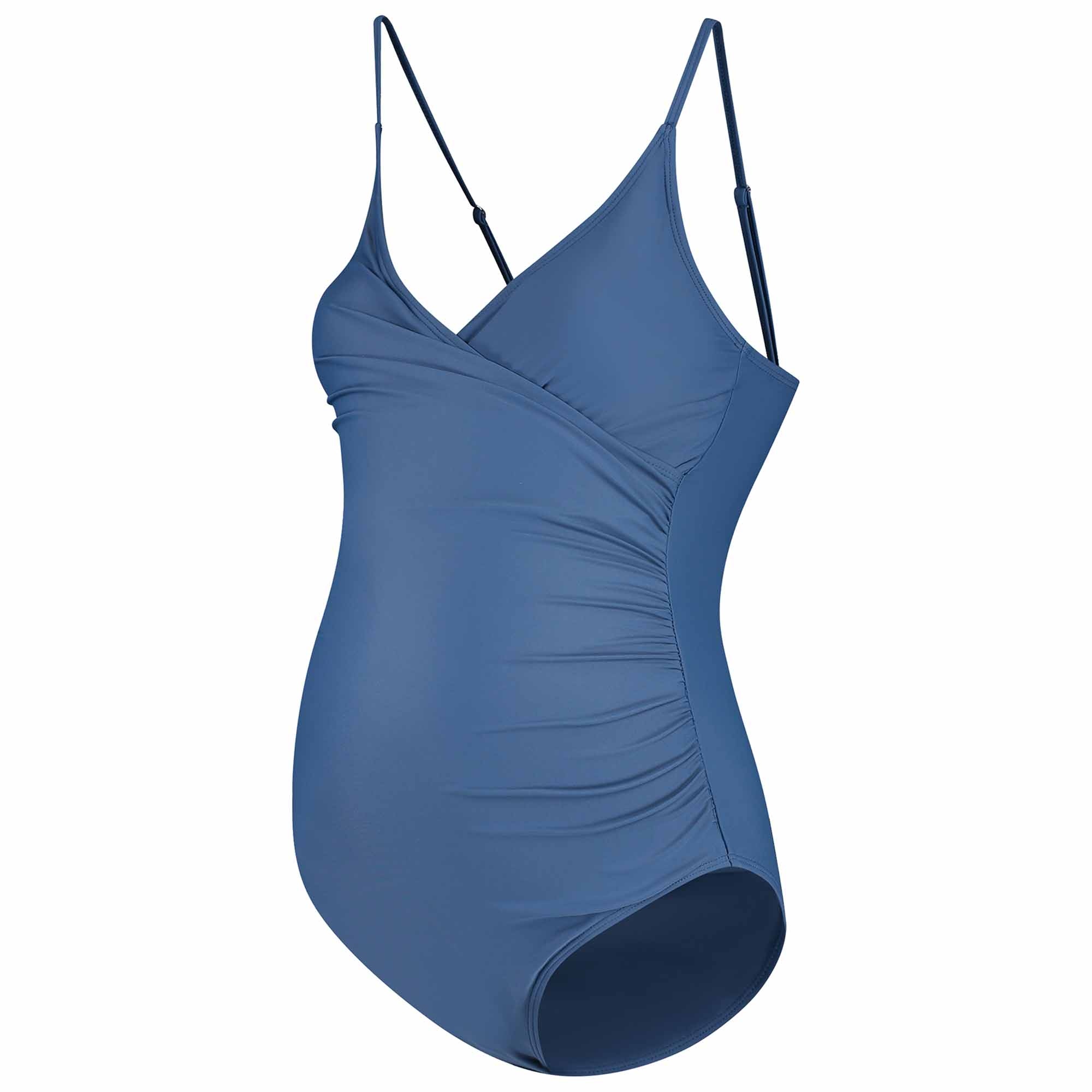 Prénatal zwangerschapsbadpak  effen blauw