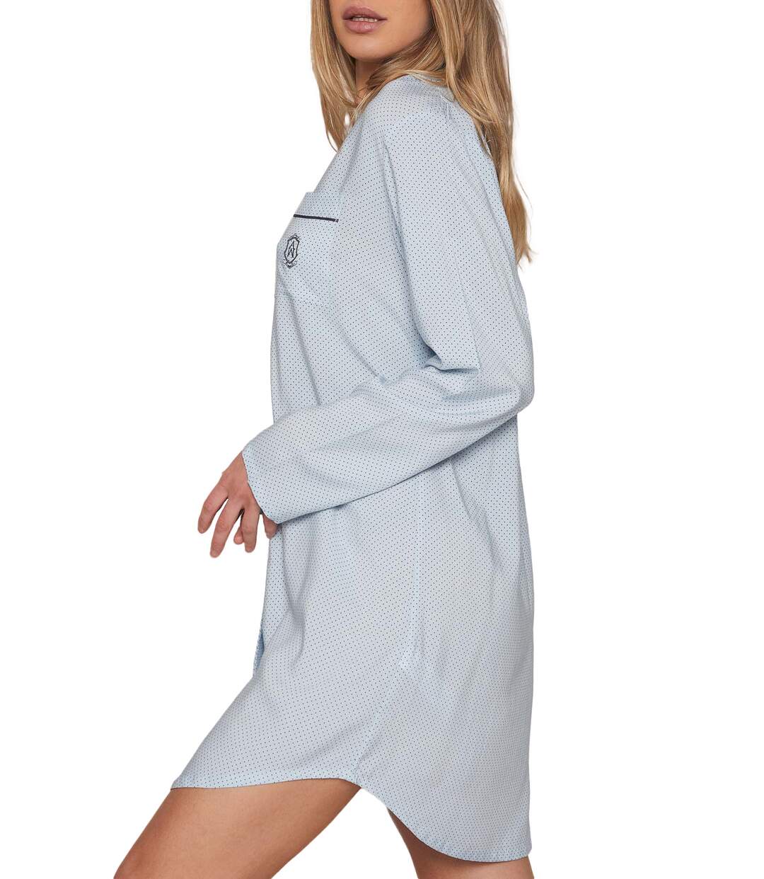 Chemise de nuit manches longues Winter Ocean Admas
