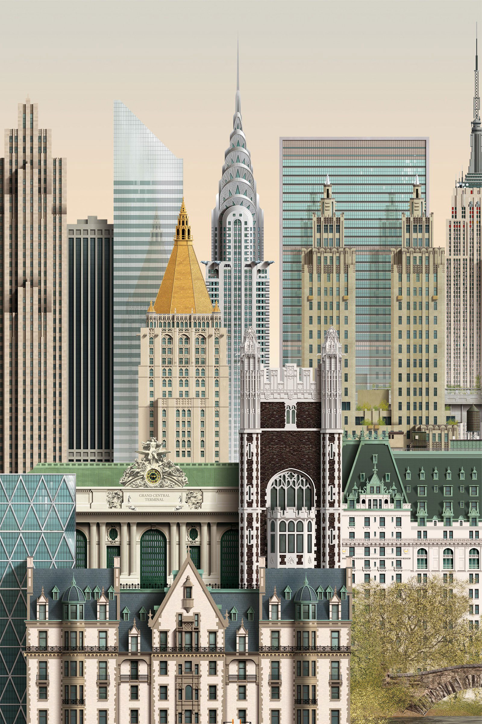 New York by Martin Schwartz - Open Edition.