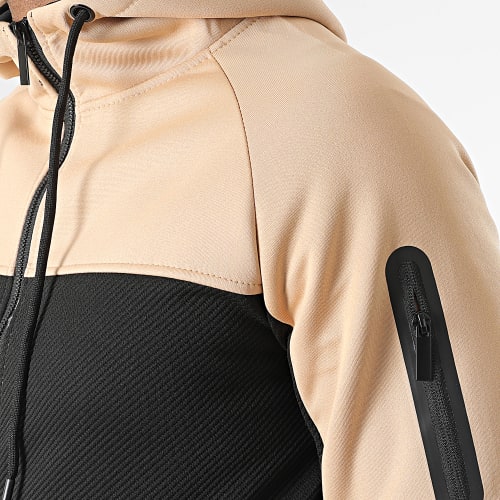 Ensemble De Survetement E379 Camel Noir