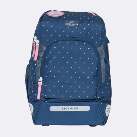 Beckmann Schulrucksackset Active Air FLX Pet Friends Blue, 6-teilig