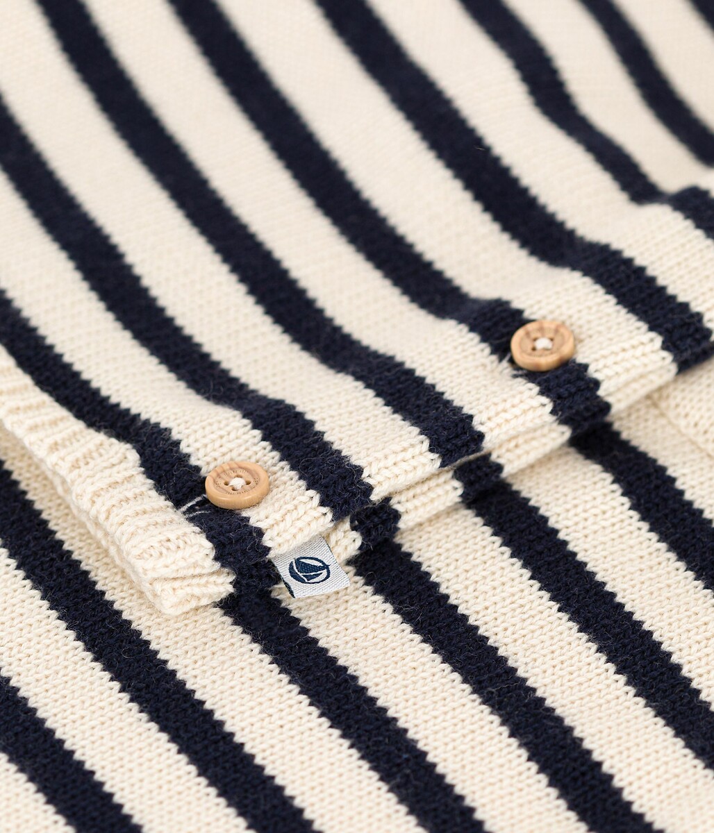 PETIT BATEAU<br>Conjunto de 2 peças em malha listrada