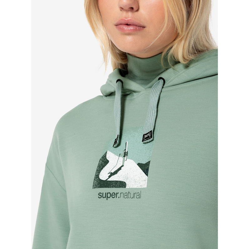 Super.Natural Damen Almost Done Hoodie