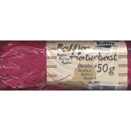 Folia Naturbast Raffia eosin, 50g