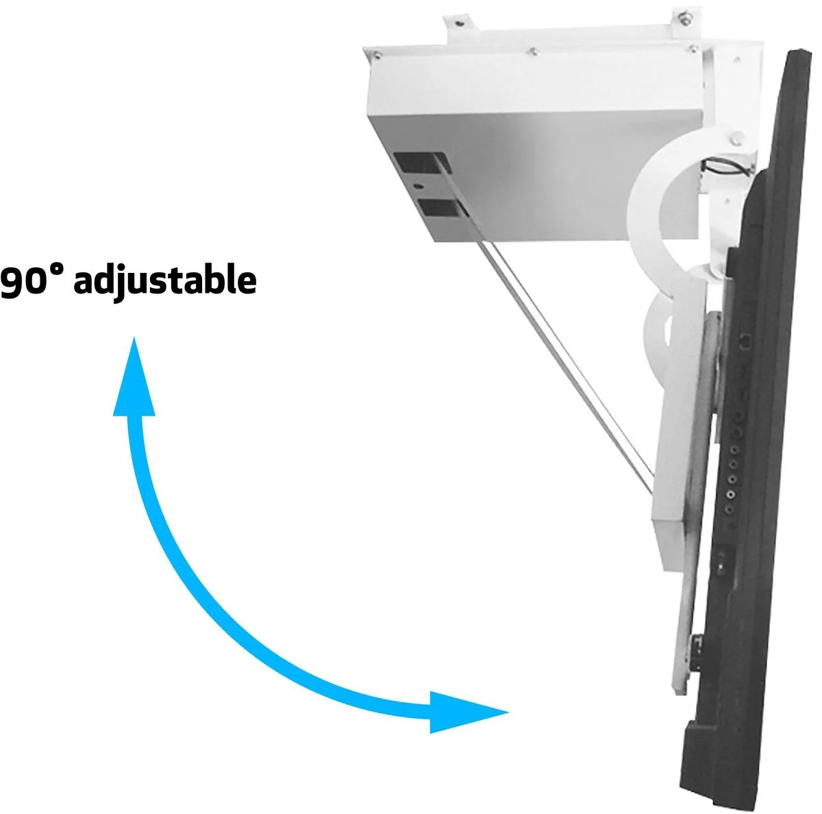 Multibrackets M Motorized Ceiling Mount Pro SD Supports TV