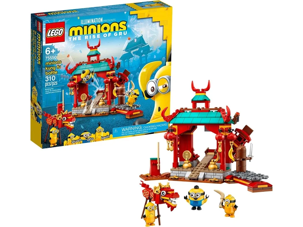 LEGO Minions 75550 Minions kung fu-kamp