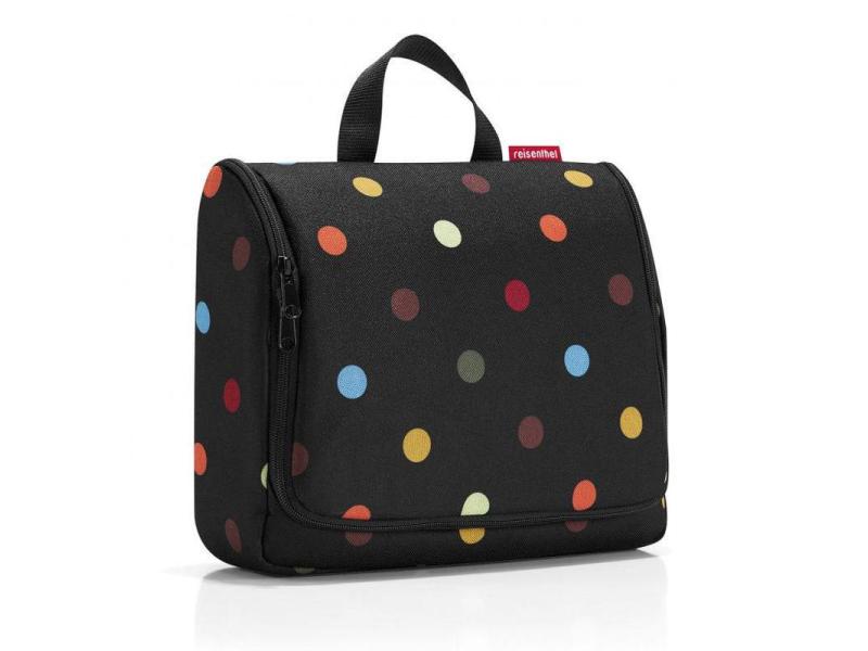 Reisenthel Necessaire Toiletbag XL Dots Kulturbeutel für alle wichtigen Bad-Accessoires