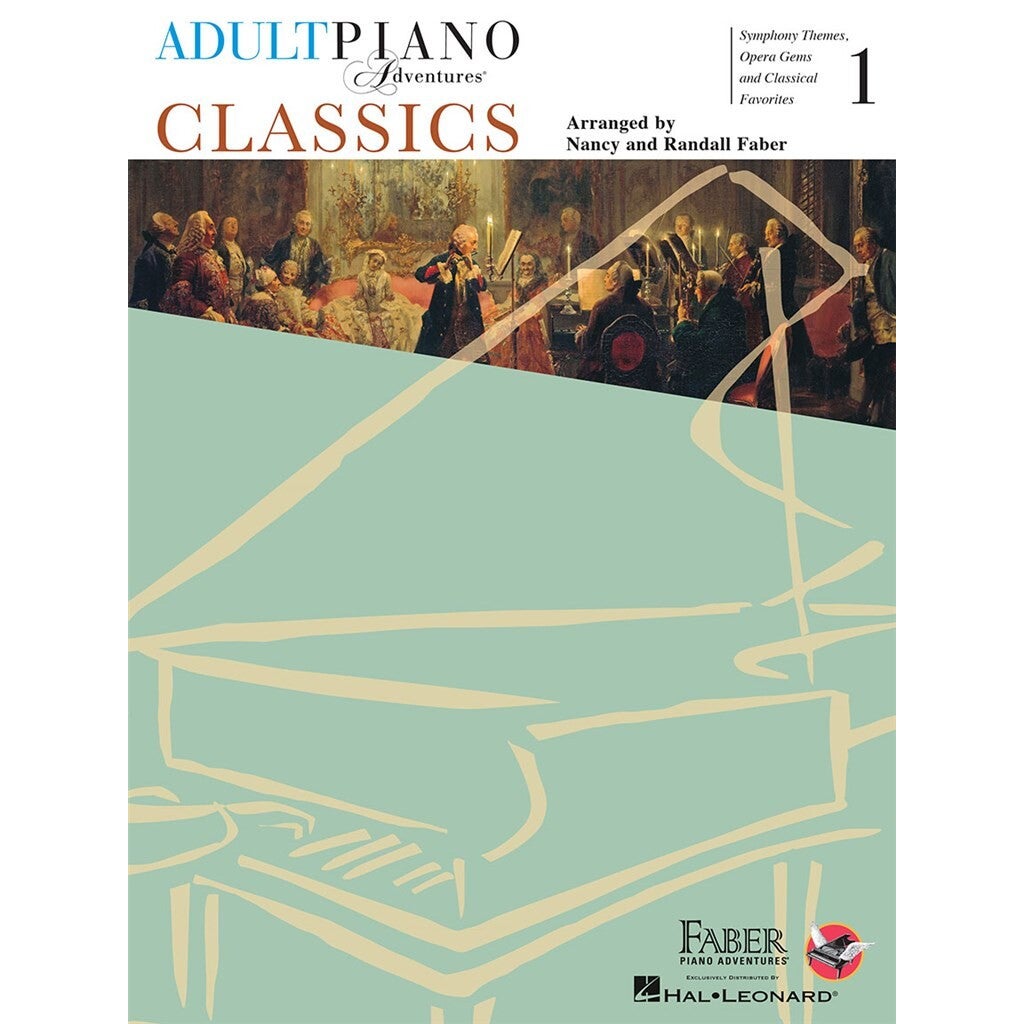 Hal Leonard Adult Piano Adventures - Classics Book 1 symphony themes, opera gems and classical favorites