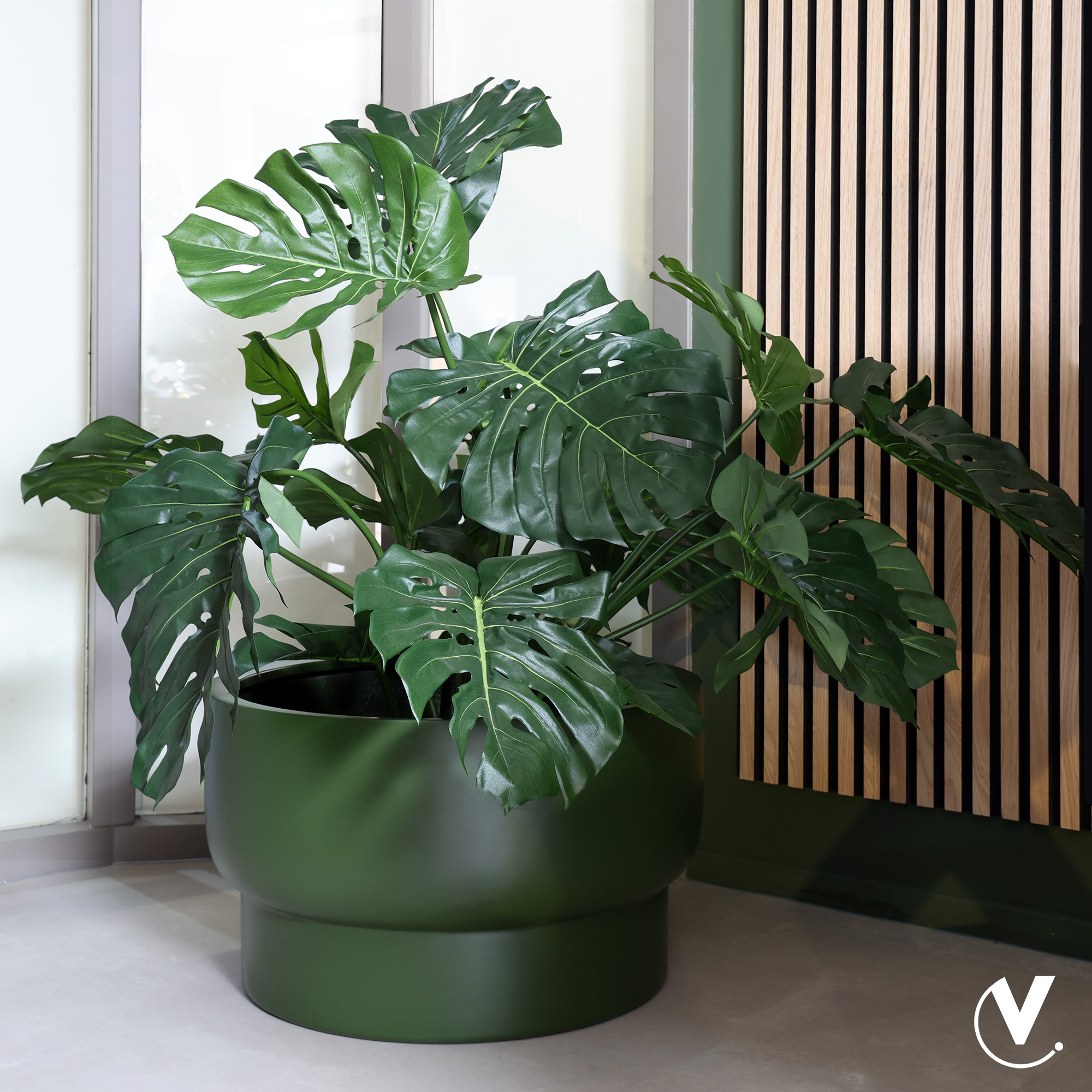 Plantenpot Nyborg S green Ø54 x H32cm