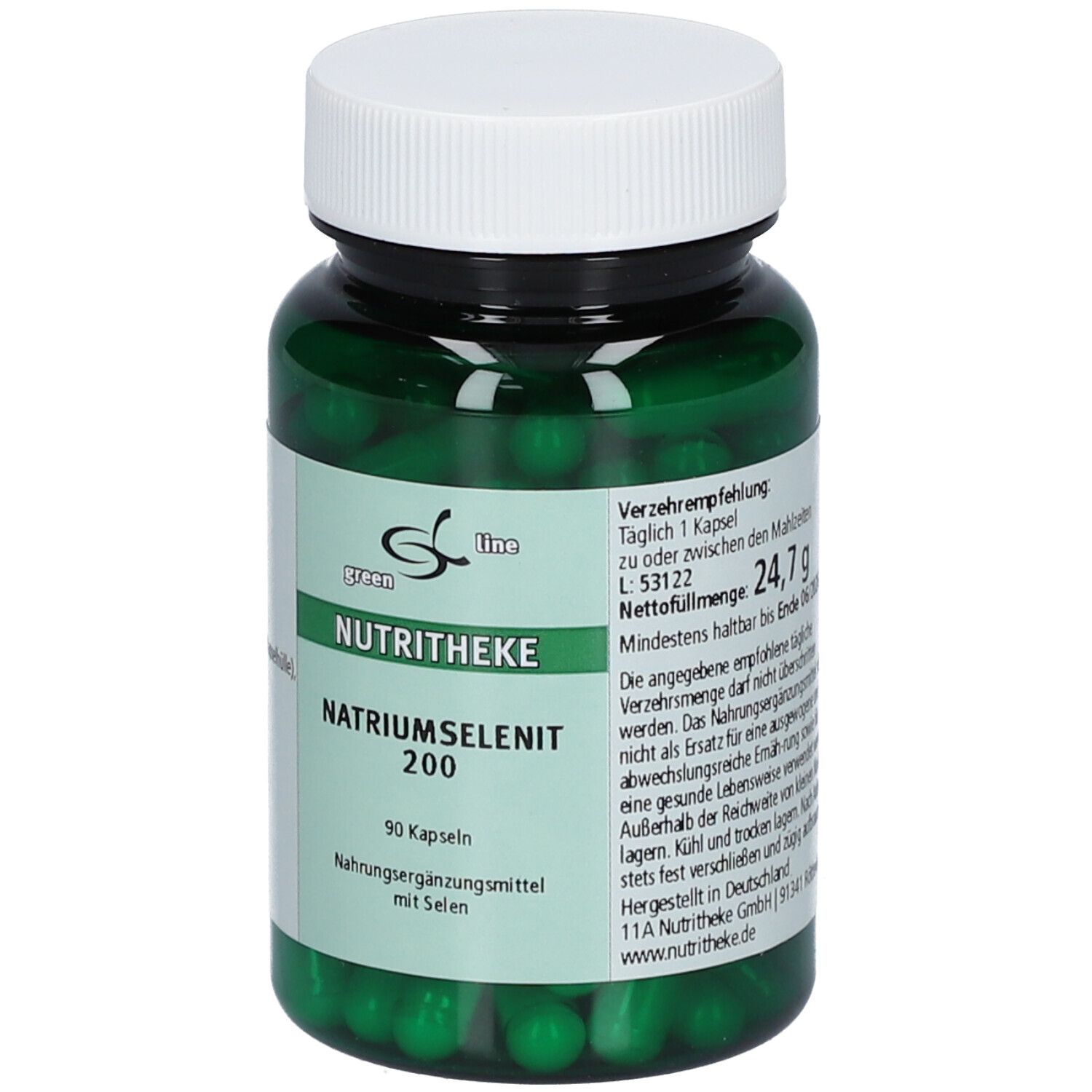 green line NUTRITHEKE Natriumselenit 202