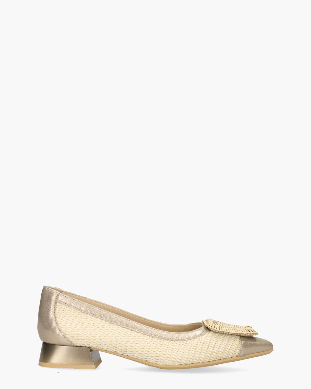 Hispanitas RHV254081 Off-White/Goud Damespumps