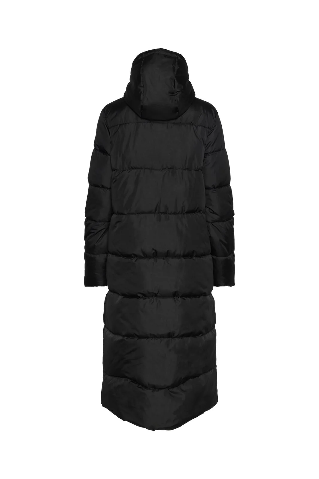 Pieces Pcmaddie Long Puffer Jacket 4543062 black