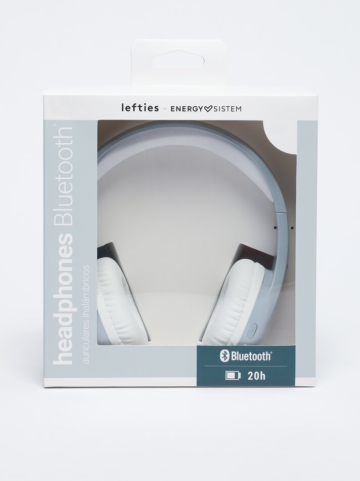 Fones de ouvido Bluetooth - Azul claro
