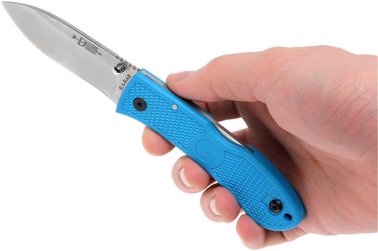 KA-BAR Dozier Folding Hunter Blauw 4062BL