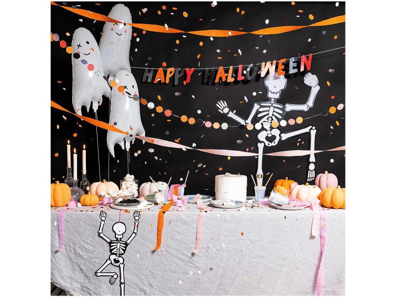 Rico Design Aufhänger 50 cm Skelett Halloween Deko