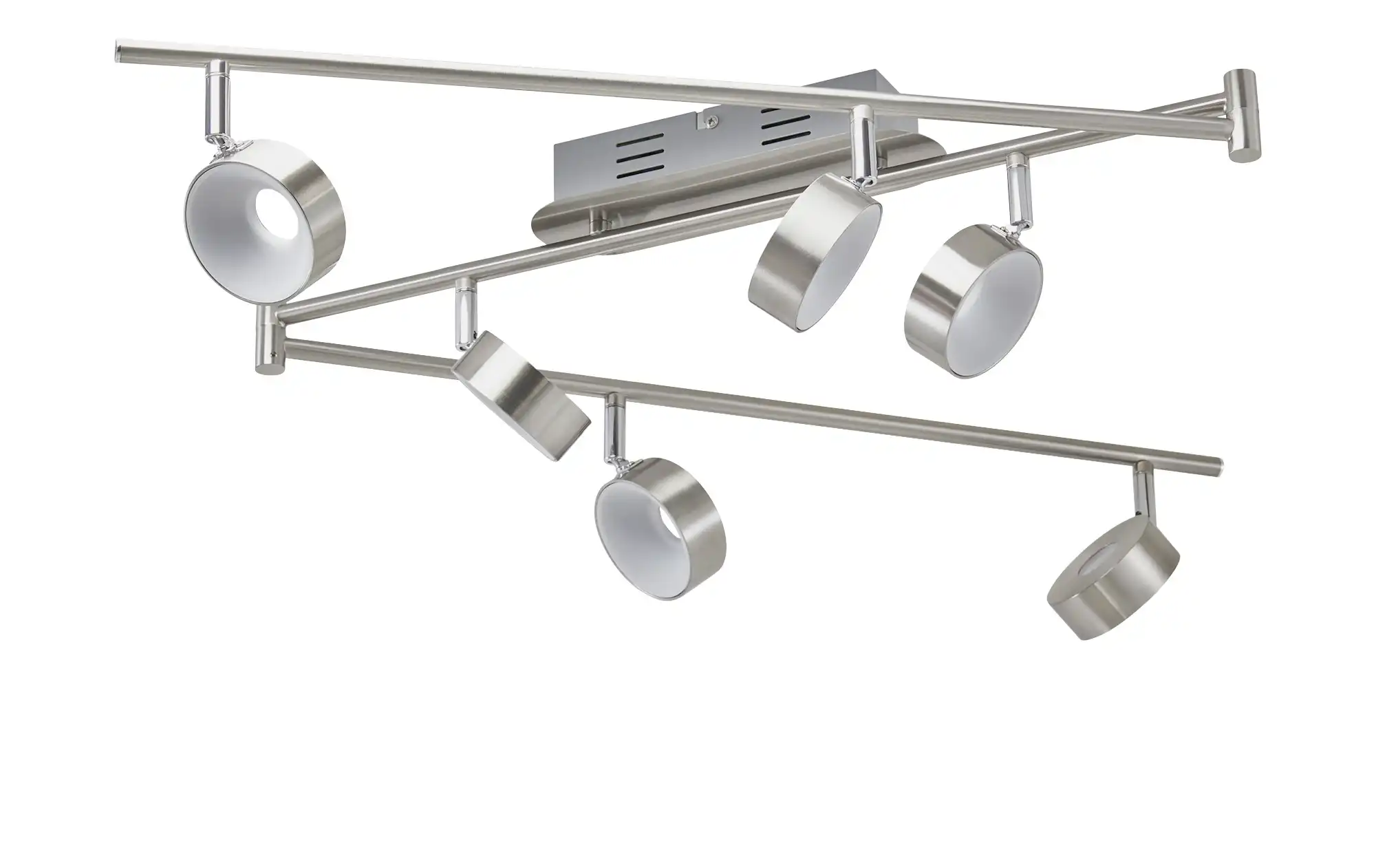 KHG LED-Spot, 6-flammig, Nickel matt