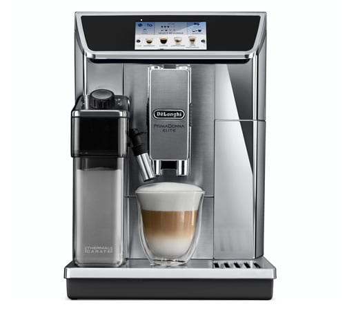 DELONGHI PrimaDonna Elite Expérience ECAM 650.85 MS Garantie 5 ans Coloris:Inox