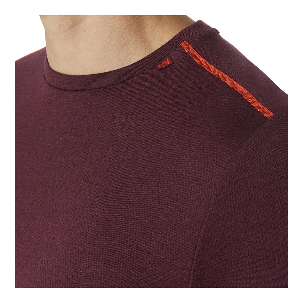 Helly Hansen LIFA MERINO MIDWEIGHT CREW - Sous-couche Homme hickory