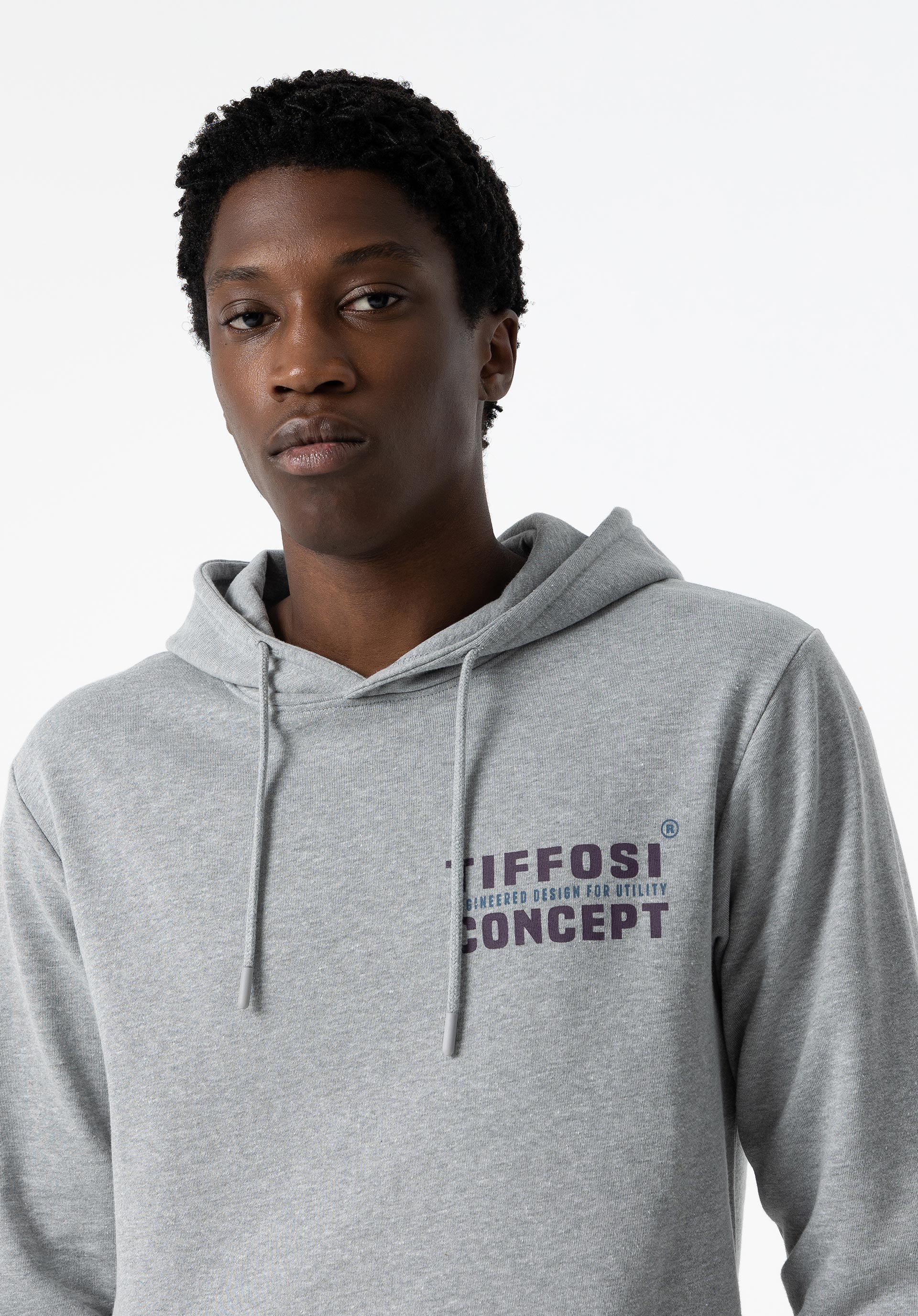 Hoodie com Estampado Frontal
