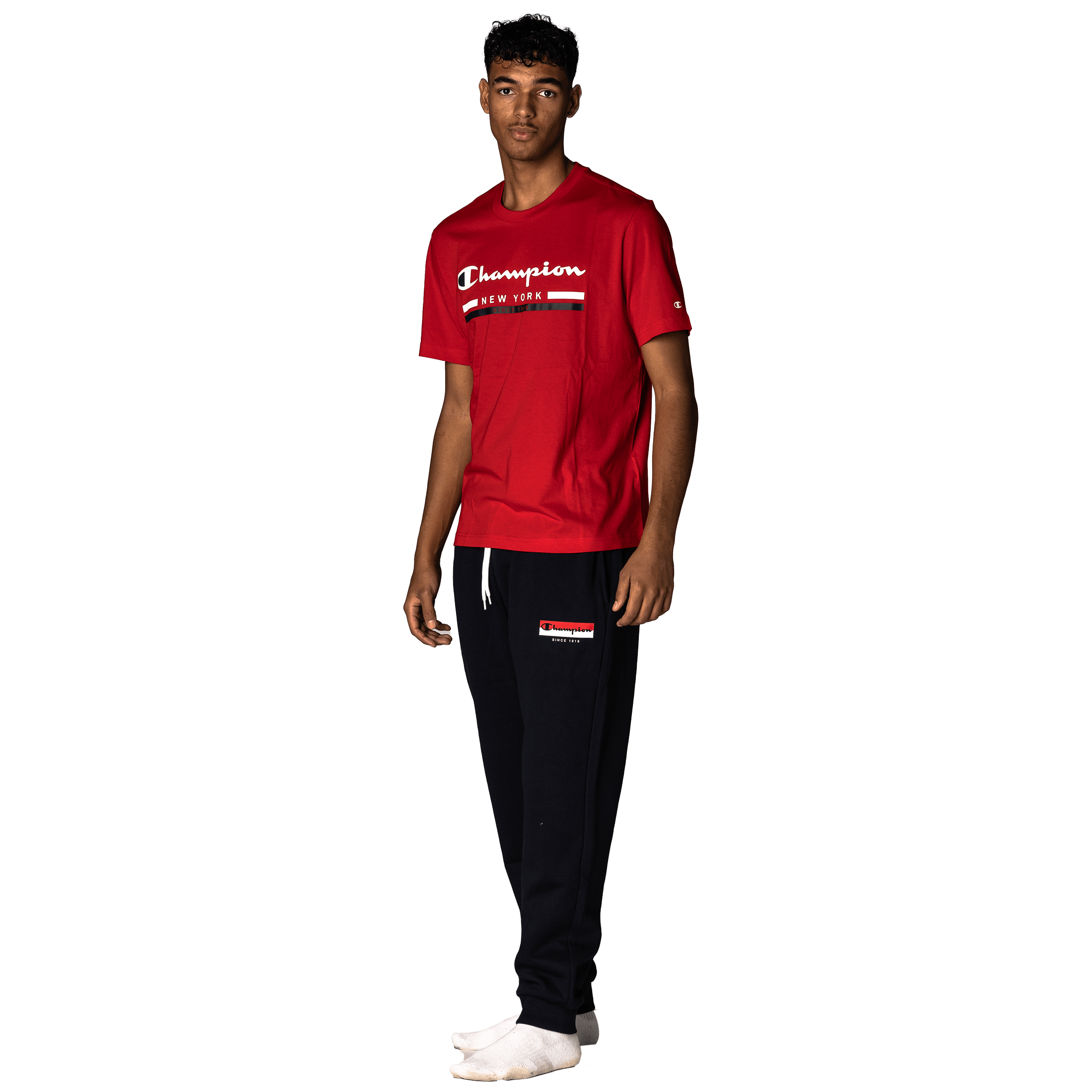 Champion Crewneck T-Shirt - Fritid og bomull