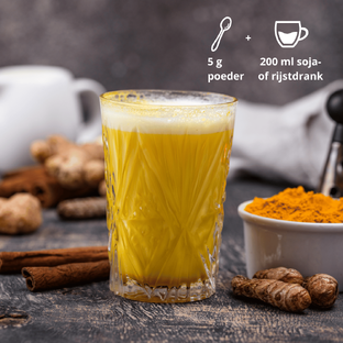 Purasana Latté Ginger & Curcuma 120GR