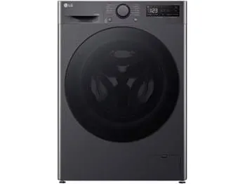LG Serie R5 F4DR510S2M - Vaske-/ tørremaskine - bredde: 60 cm - dybde: 62 cm - højde: 85 cm - frontbetjening - 10 kg - 1400 rpm - mellem sort