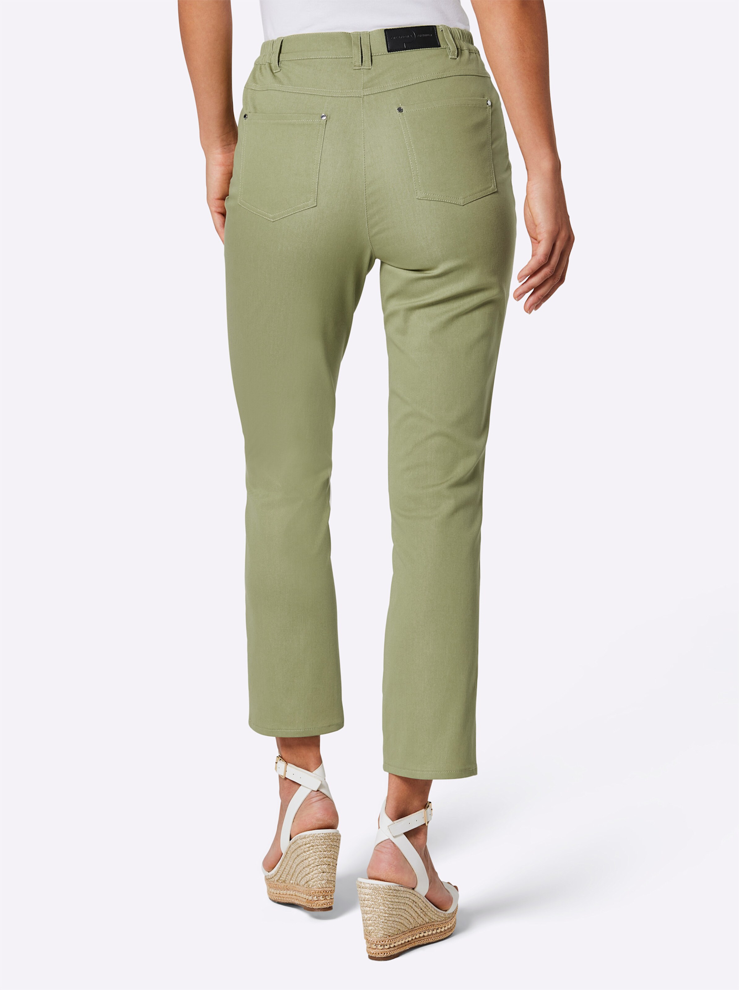 CREATION L PREMIUM Edel-Jeans in schilf