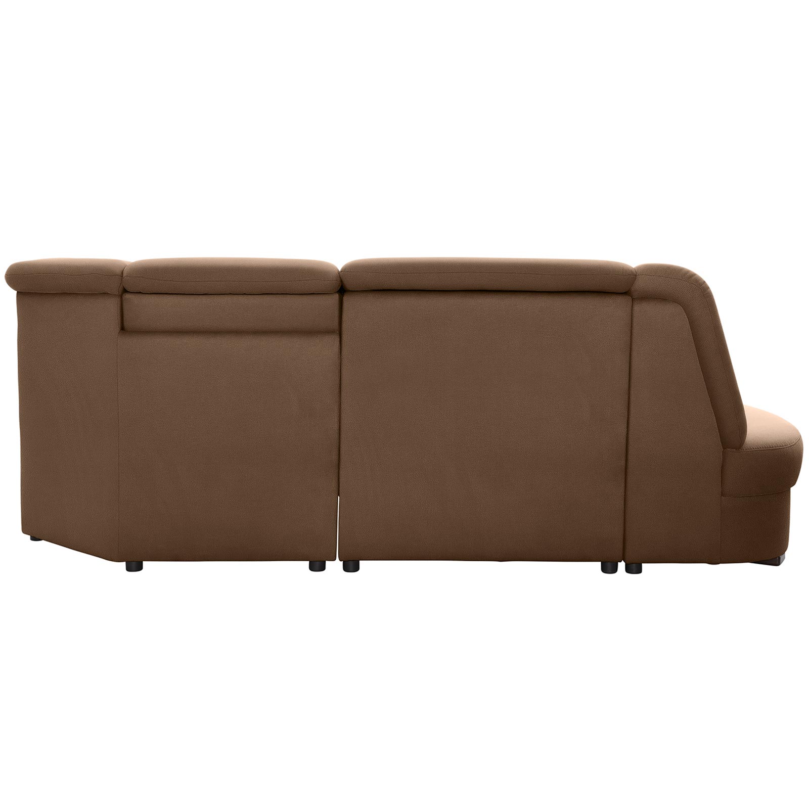 polsterpower Ecksofa - Holiday mandel - Basismodell - Ottomane links