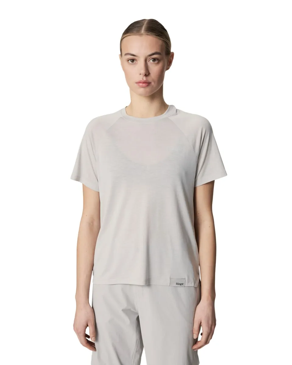 Rúngne Sloper Tee Women'S Oyster Mushroom