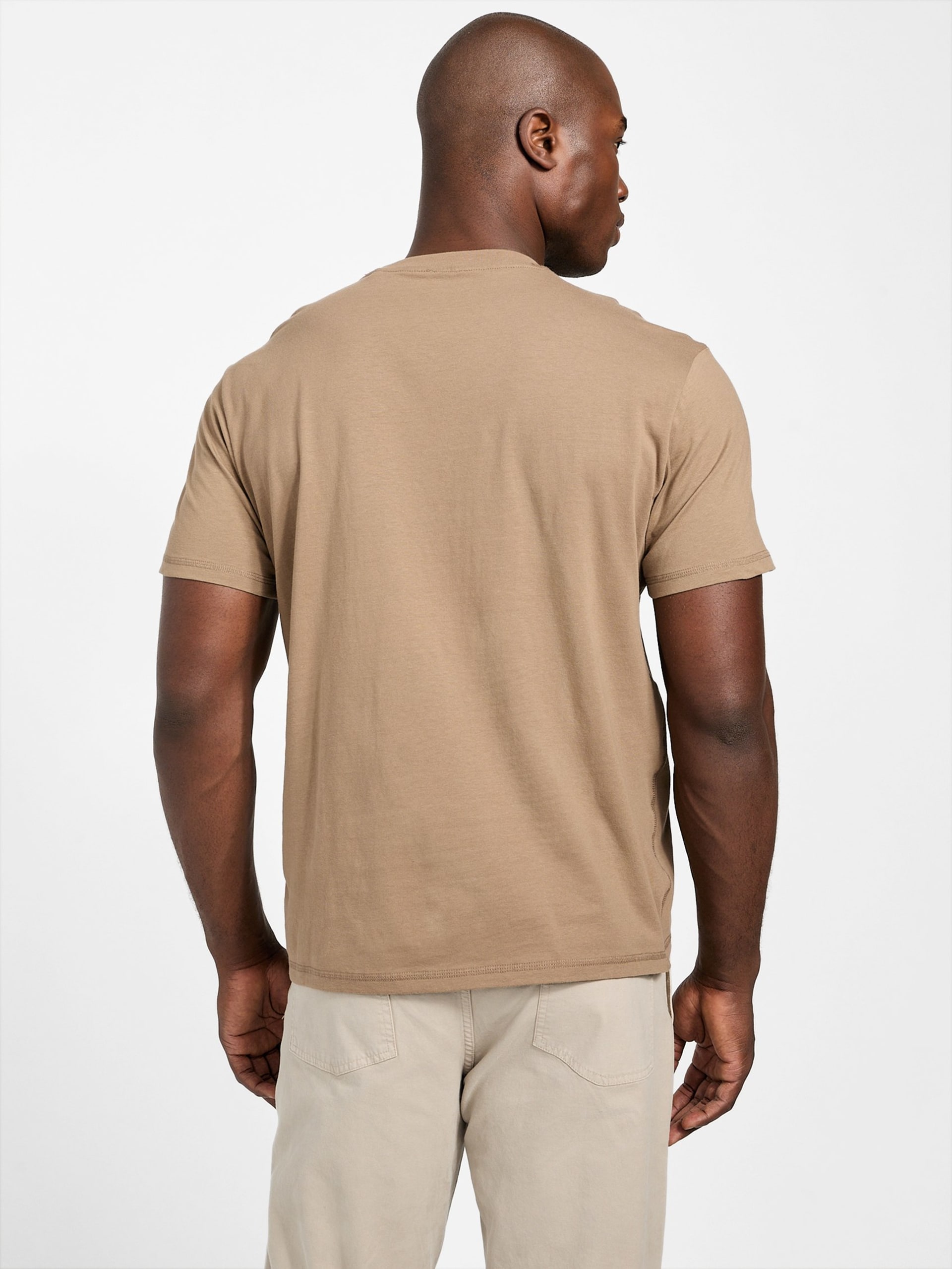 Camiseta Eco Signature de gola redonda