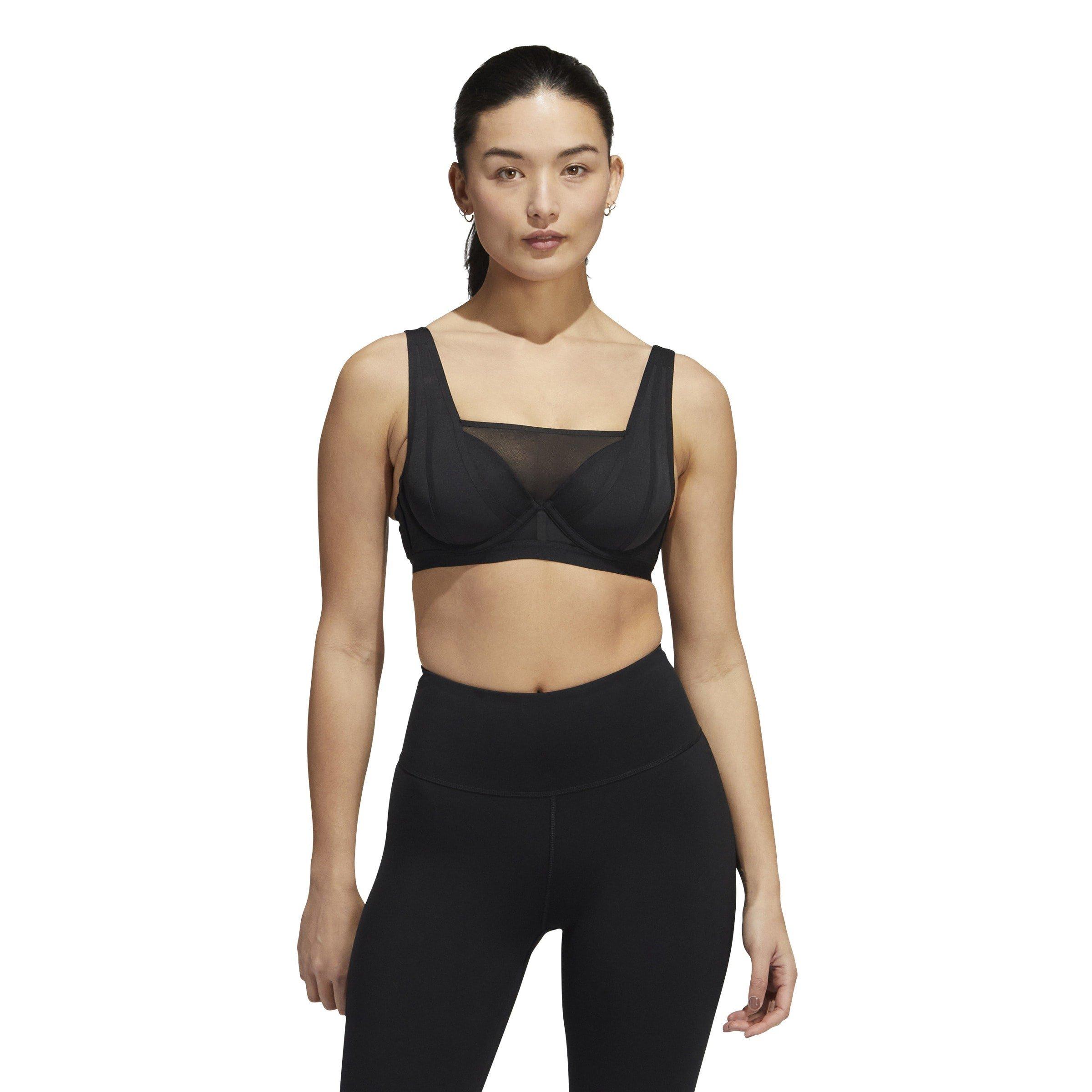 adidas High Impact Luxe Sports Bra Womens