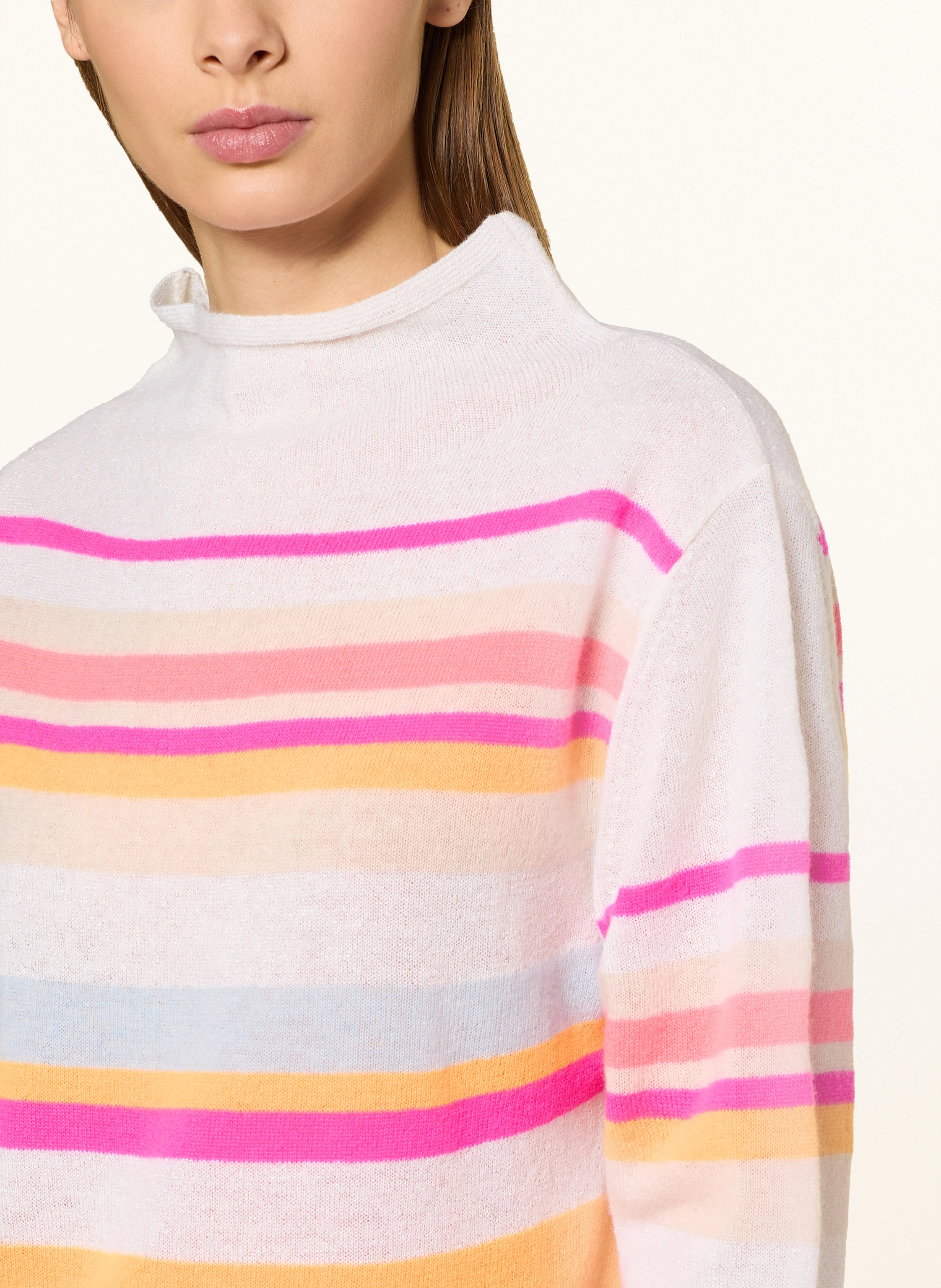 Grace Pullover mit Glitzergarn