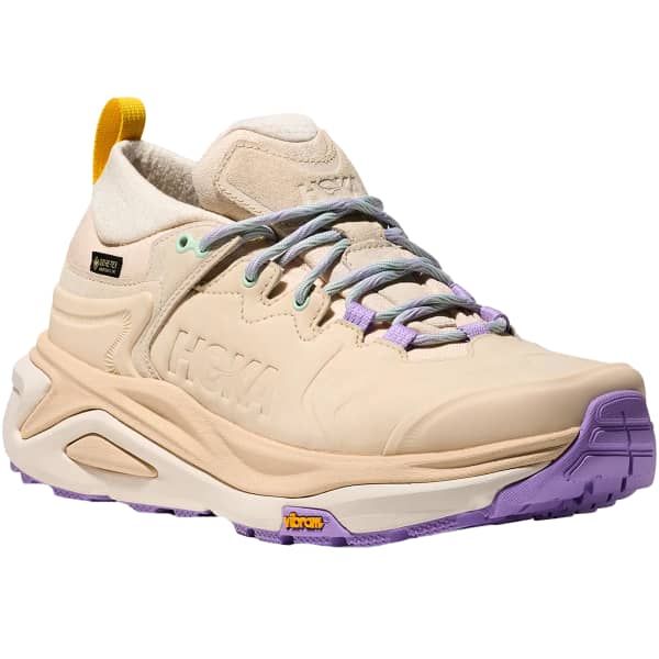 Chaussure de randonnée basse HOKA ONE ONE W KAHA 3 LOW GORE-TEX VANILLA / MINT FLUORITE