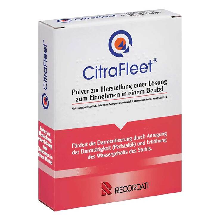 Citrafleet Pulver zur Herstellung e.Lösung zum Einnehmen Beutel, 25X2 St