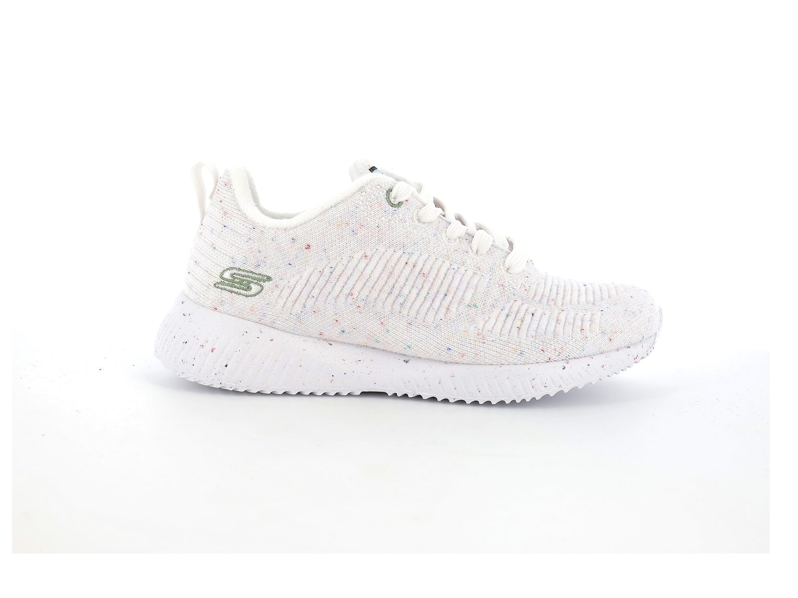 Skechers-BOBS SQUAD RECLAIM LIFE Synthétique Blanc