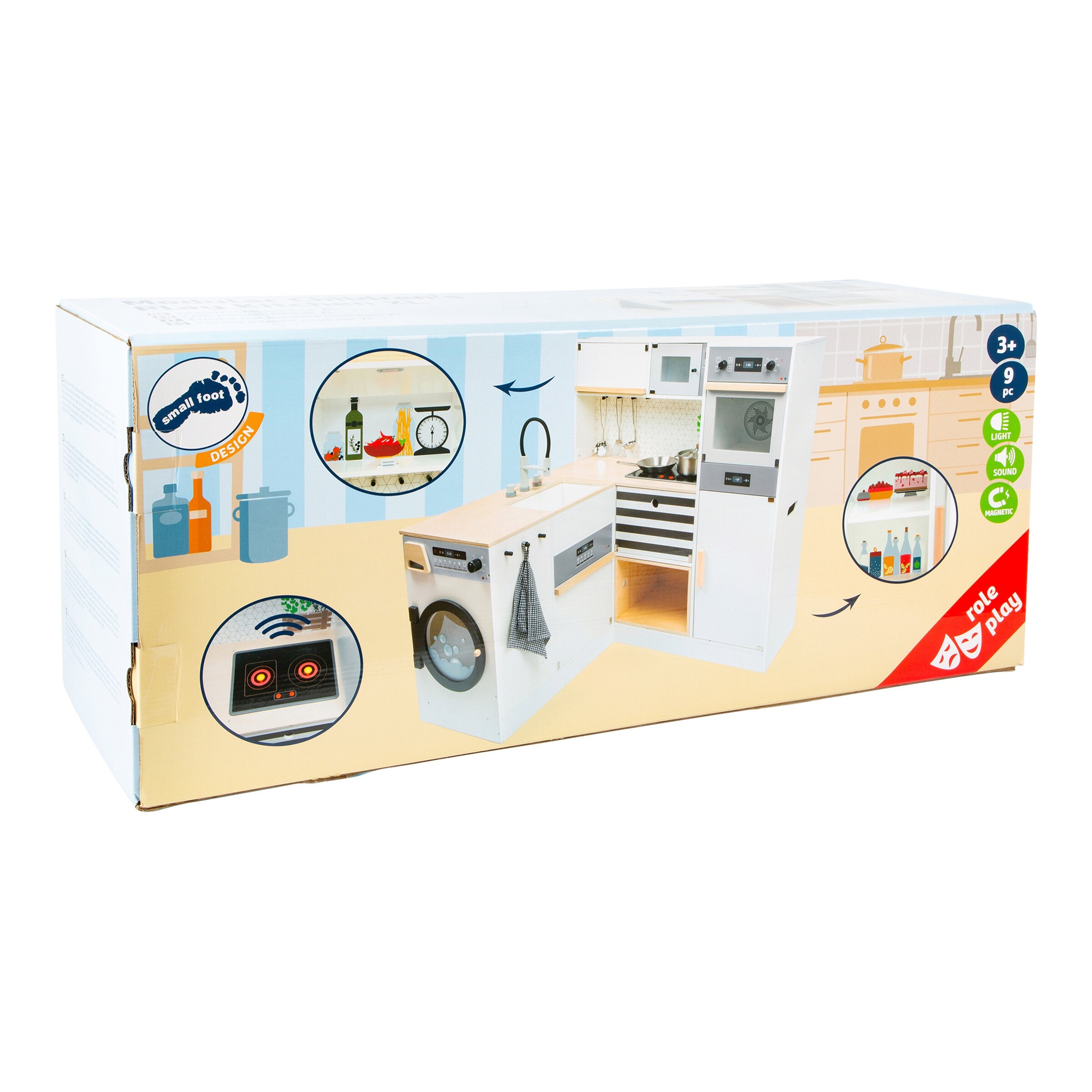 small foot Kinderküche mit Waschmaschine modular XL