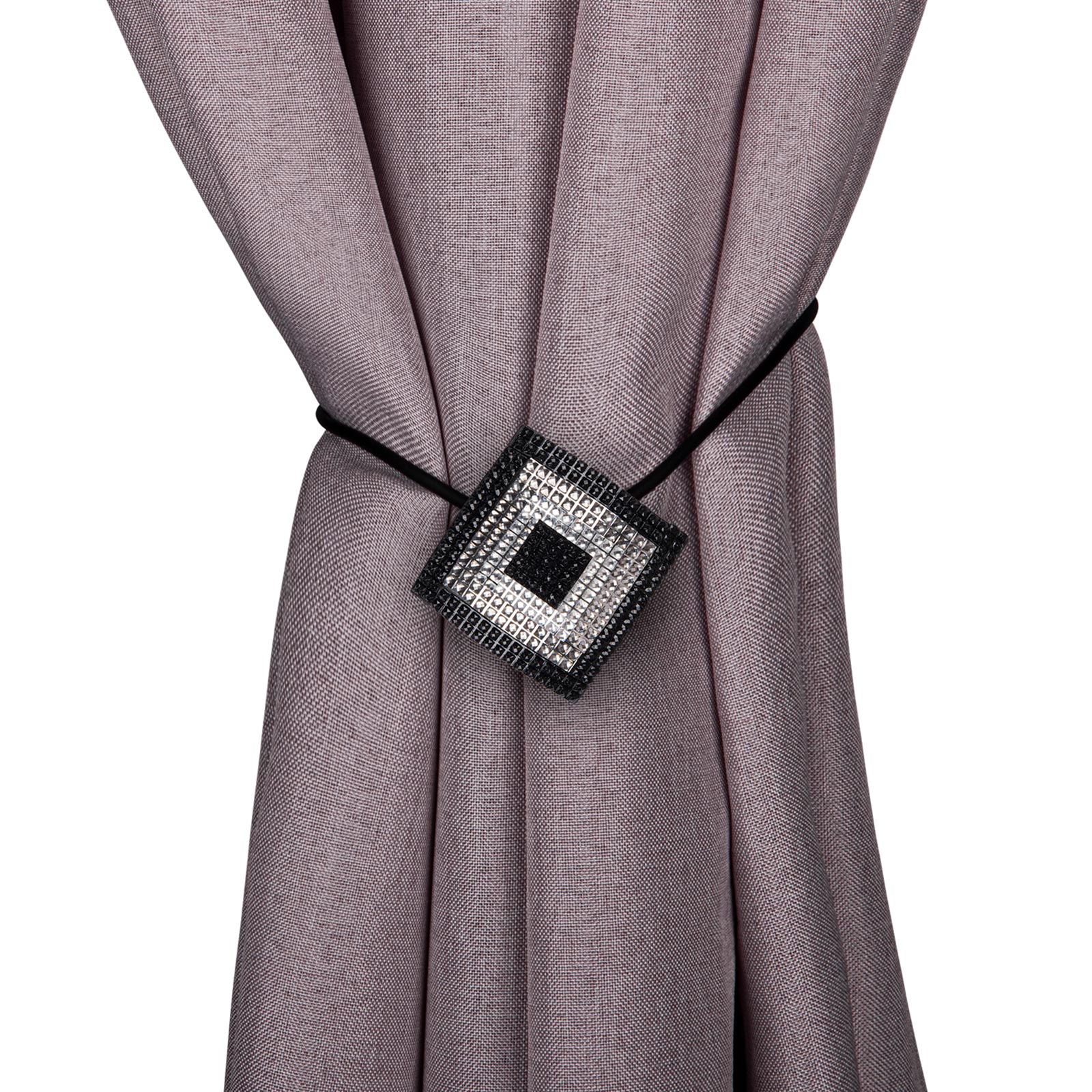 Raffhalter - schwarz-silber - magnetisch