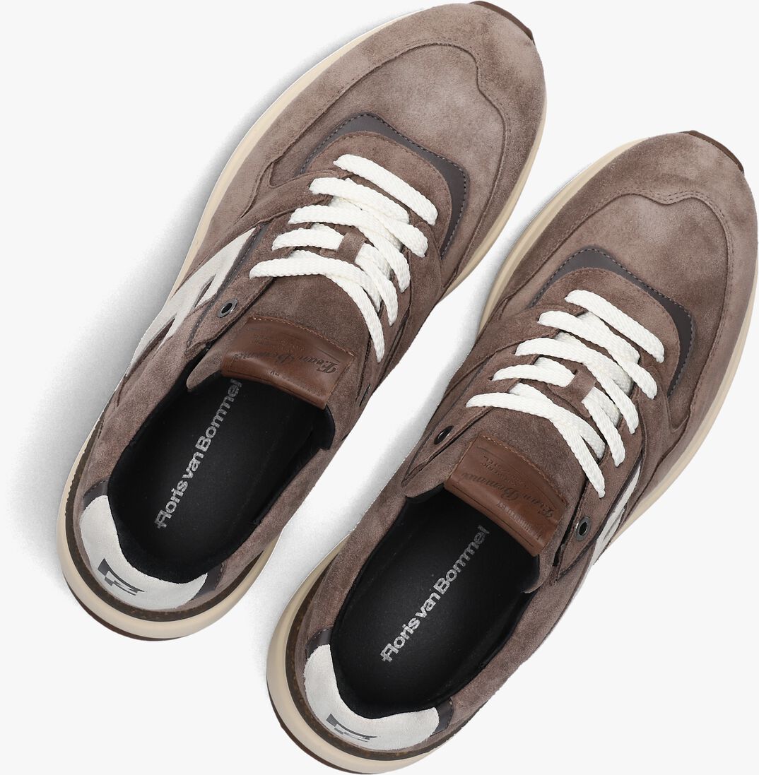 taupe floris van bommel lage sneakers sfm-10139 noppi